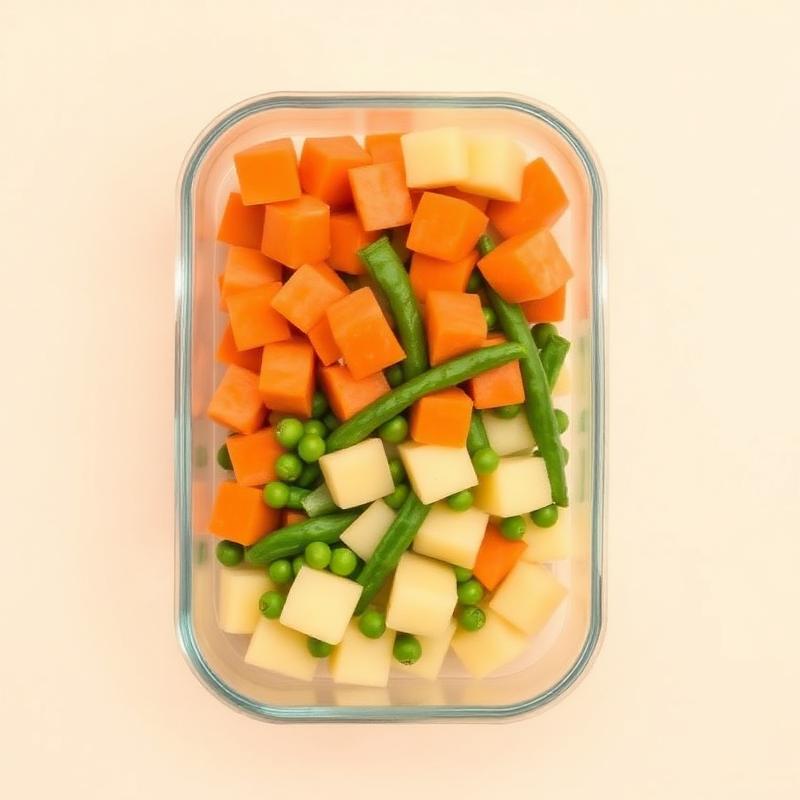 Mixed Chopped Vegetables